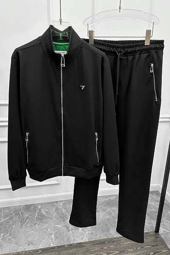 Мужской чёрный костюм Bottega Veneta   