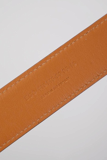 Кожаный ремень Yves Saint Laurent (ширина 3 см, длина 80 / 85 см)   