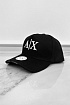 Бейсболка чёрного цвета Armani Exchange embroidered-logo