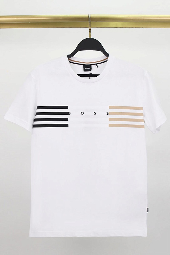 Белая футболка Hugo Boss x Matteo Berrettini