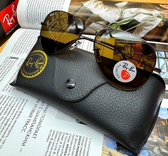 Солнцезащитные очки Ray-Ban Aviator Large Metal