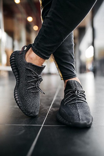 Кроссовки Adidas Yeezy Boost 350 V2 Reflective - Black   