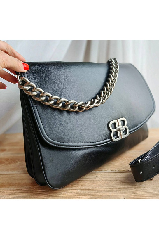Кожаная сумка Balenciaga BB Soft Large 36x23 см