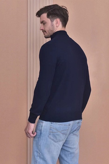 Кашемировый свитер Brunello Cucinelli Premium - Dark Blue   
