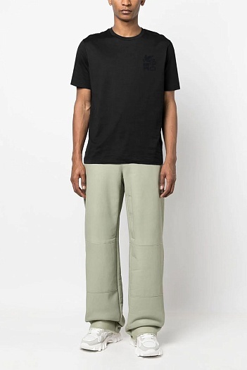 Футболка чёрного цвета Etro Pegasus   