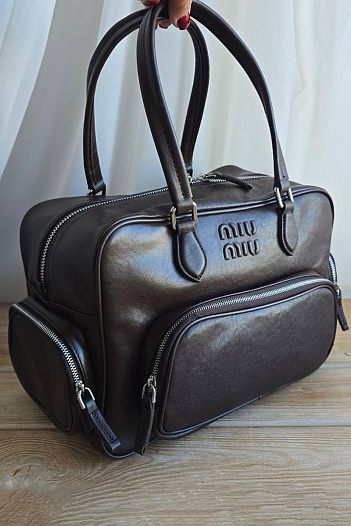 Женская кожаная сумка MIU MIU 31x20 см   