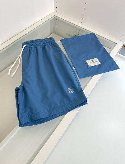 Мужские шорты Brunello Cucinelli Premium - Blue   