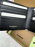 Кожаный кошелёк Burberry Premium 11x10 см