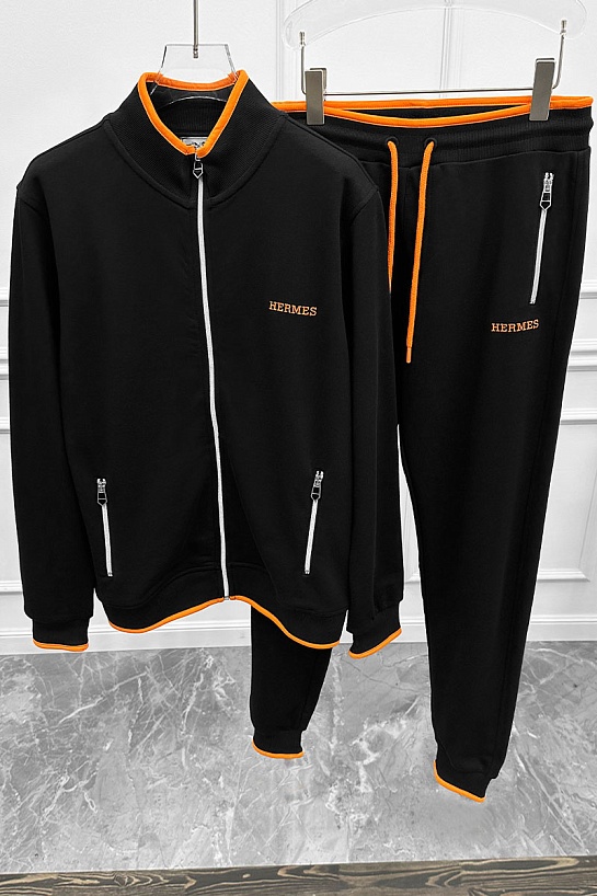 Чёрные спортивные штаны Hermes