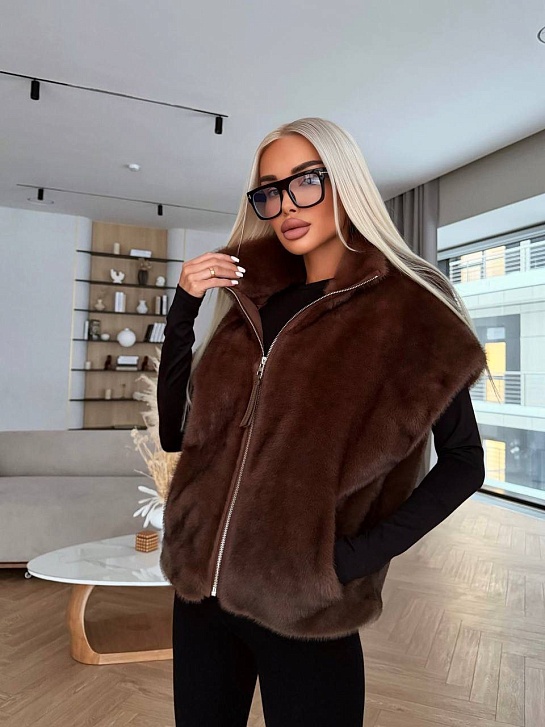 Женская шерстяная безрукавка Loewe premium