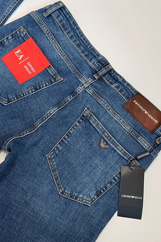 Мужские синие джинсы Emporio Armani