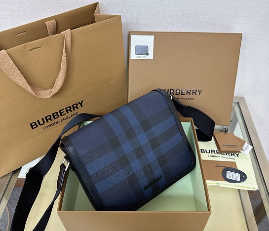 Кожаная сумка Burberry Alfred Premium 25.5x21.5x6.5 см