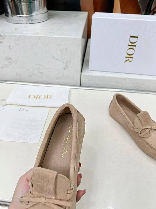 Женские лоферы Dior Miss - Beige