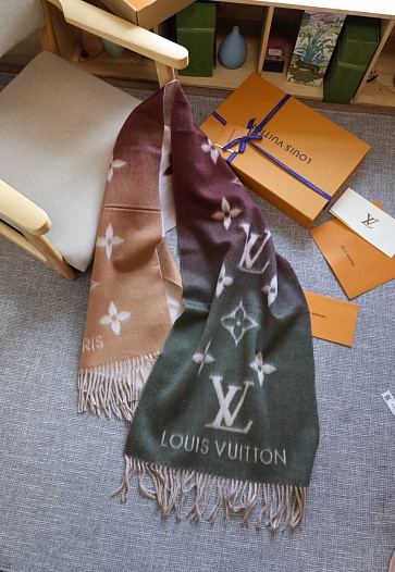 Шарф Louis Vuitton Reykjavik Gradient premium 200x48 см   