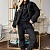 Женский чёрный костюм тройка MIU MIU