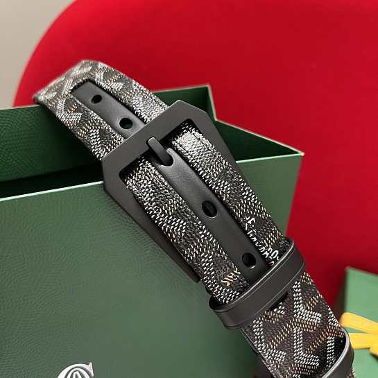 Кожаный ремень Goyard Florida Goyardine premium