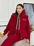 Женский красный костюм тройка MIU MIU
