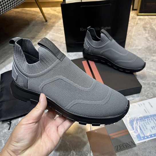 Мужские текстильные кроссовки Ermenegildo Zegna