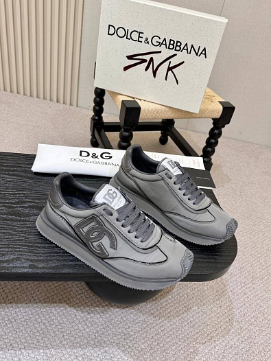 Мужские кроссовки Dolce & Gabbana Cushion - Grey   