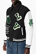 Мужской чёрный бомбер Louis Vuitton Varsity embroidered