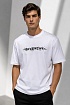 Белая оверсайз футболка Givenchy Barbed Wire-print