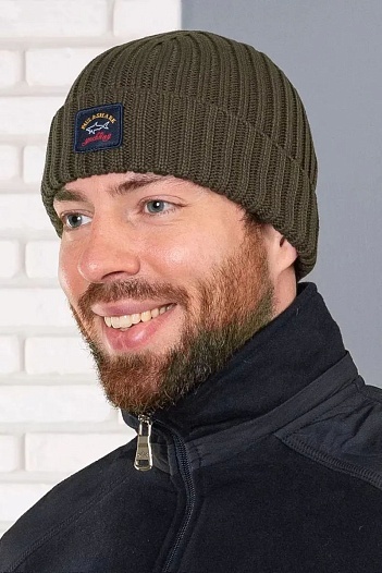 Шапка Paul & Shark logo-badge - Khaki   