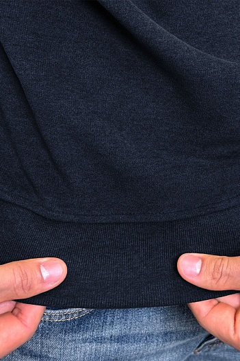 Мужской свитшот тёмно-синего цвета Tommy Hilfiger   