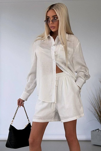 Белый женский костюм Zimmermann premium   