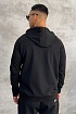 Кофта на молнии Brunello Cucinelli logo-embroidered - Black