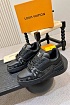 Мужские кроссовки Louis Vuitton Trainer - Black