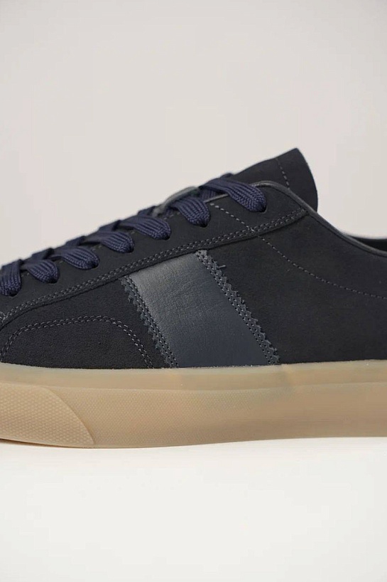 Замшевые кроссовки Tom Ford Cambridge - Navy