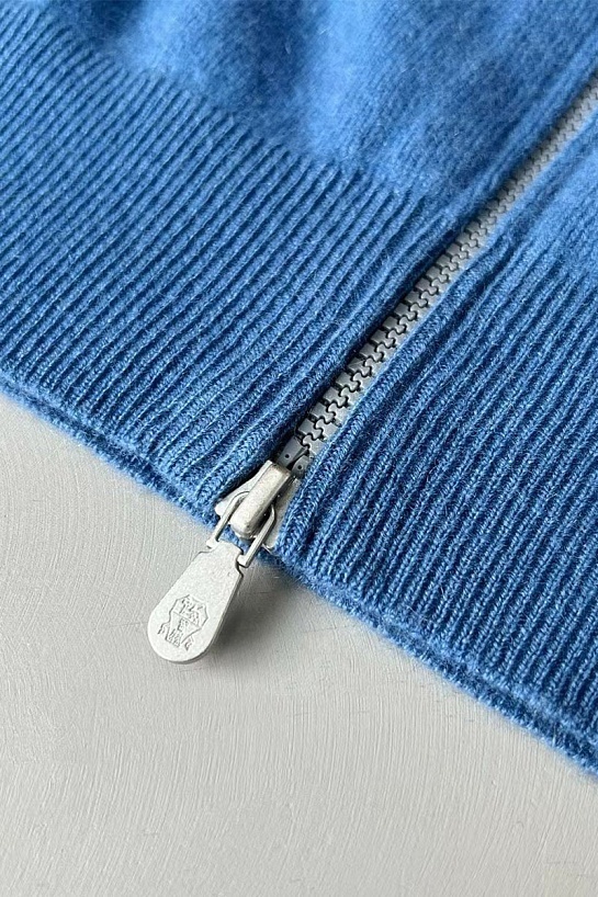 Кашемировый свитер Brunello Cucinelli Premium - Lake Blue