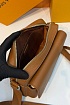Кожаная сумка Louis Vuitton Boarding Messenger premium 24x18x9 см