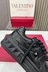 Кожаные кроссовки Valentino One Stud XL - Black