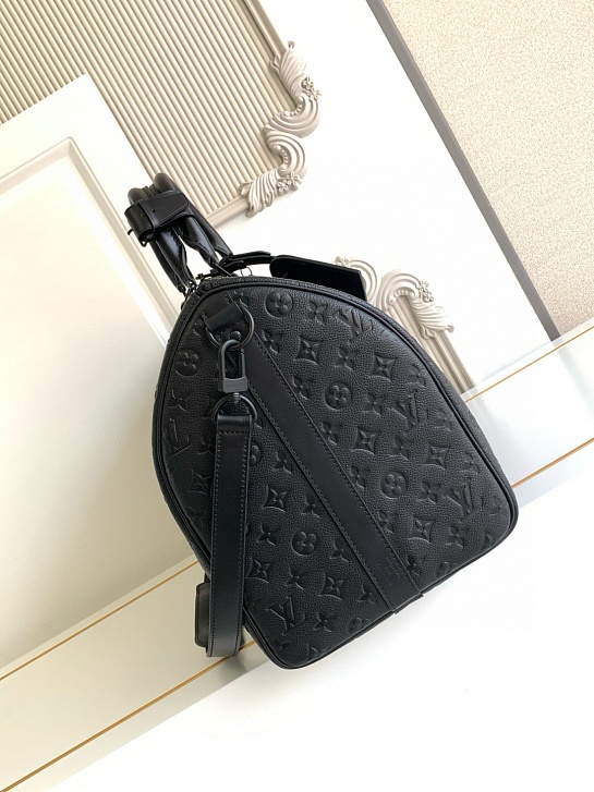 Дорожная кожаная сумка Louis Vuitton Keepal Bondouliere 50 Premium 50x29x23 см