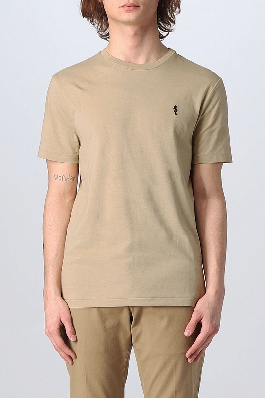 Бежевая футболка Роlо Ralрh Lаurеnbasic