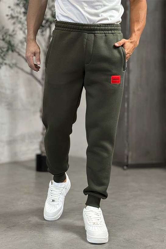 Утеплённые штаны на флисе Hugo Boss
