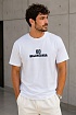 Белая оверсайз футболка Balenciaga Pixel