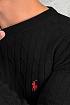Мужской джемпер Polo Ralph Lauren cable-knit - Black