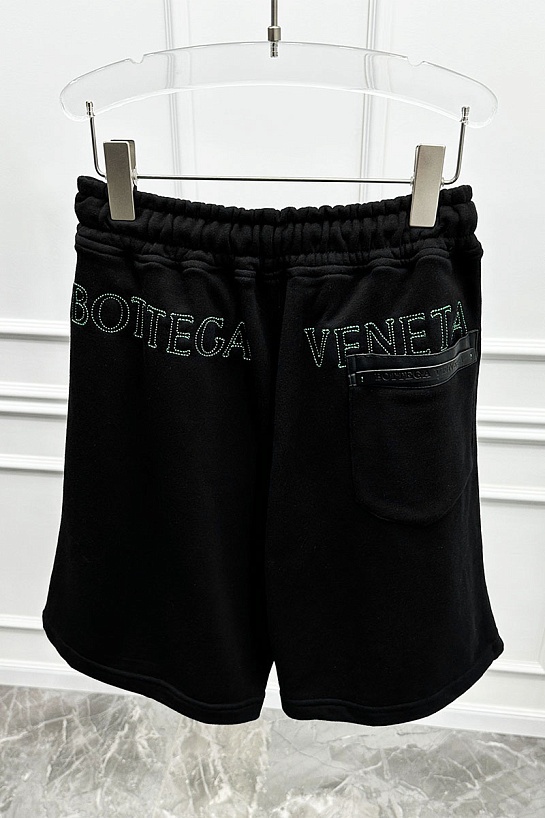 Мужские чёрные шорты Bottega Veneta
