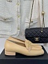 Женские кожаные лоферы Chanel premium