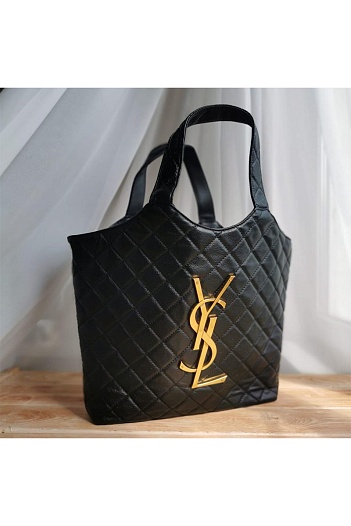 Кожаная сумка Yves Saint Laurent Icare Maxi 39x37 см   