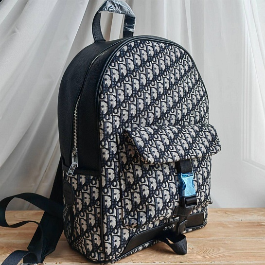 Рюкзак Dior Explorer Oblique Jacquard 40x30 см