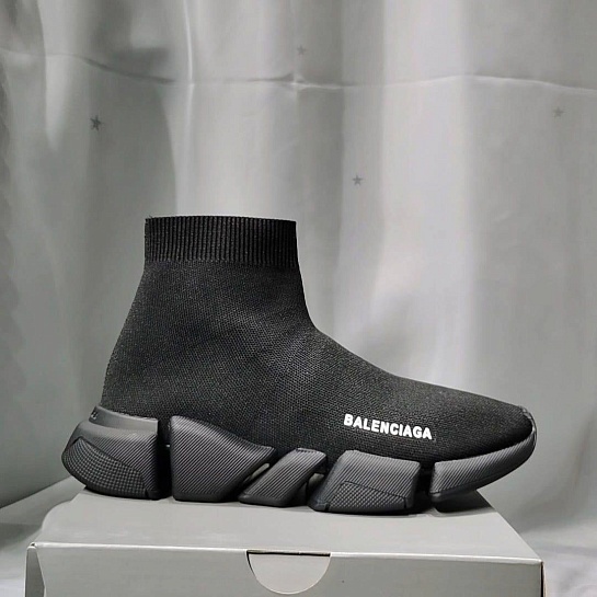 Женские кроссовки Balenciaga Speed 2.0 - Black