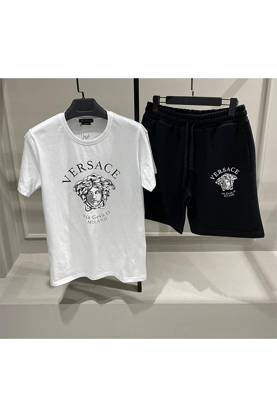 Мужские шорты Versace via Gesu 12 Milano - Black
