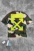 Оверсайз футболка Off-White Arrows Camo