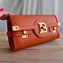 Женская сумка Balmain B-Buzz 25x12 см - Orange