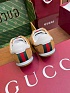 Женские кожаные кроссовки Gucci GG Shift premium