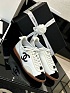 Женские кожаные кроссовки Chanel premium