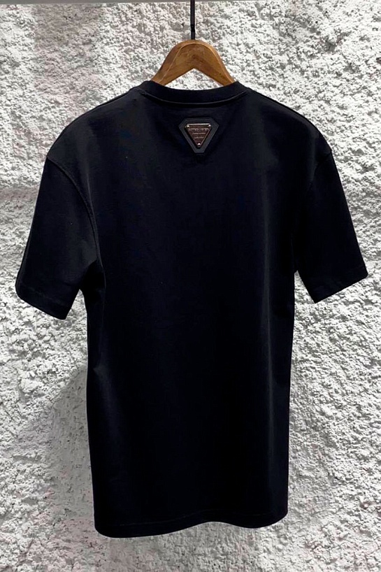 Белая оверсайз футболка Bottega Veneta logo-print